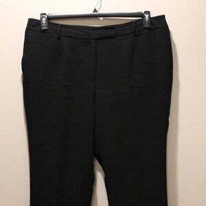 Talbots Black Heritage Pants - Sz 18